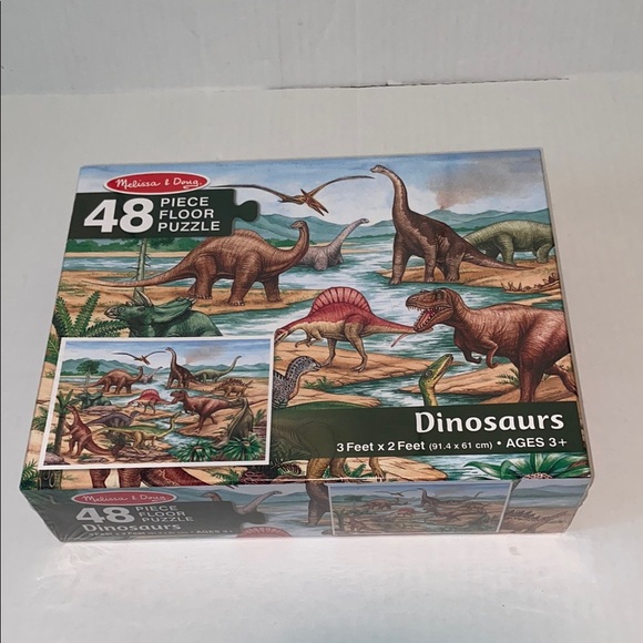 Melissa & Doug® Dinosaurs Floor Puzzle - 48 PC